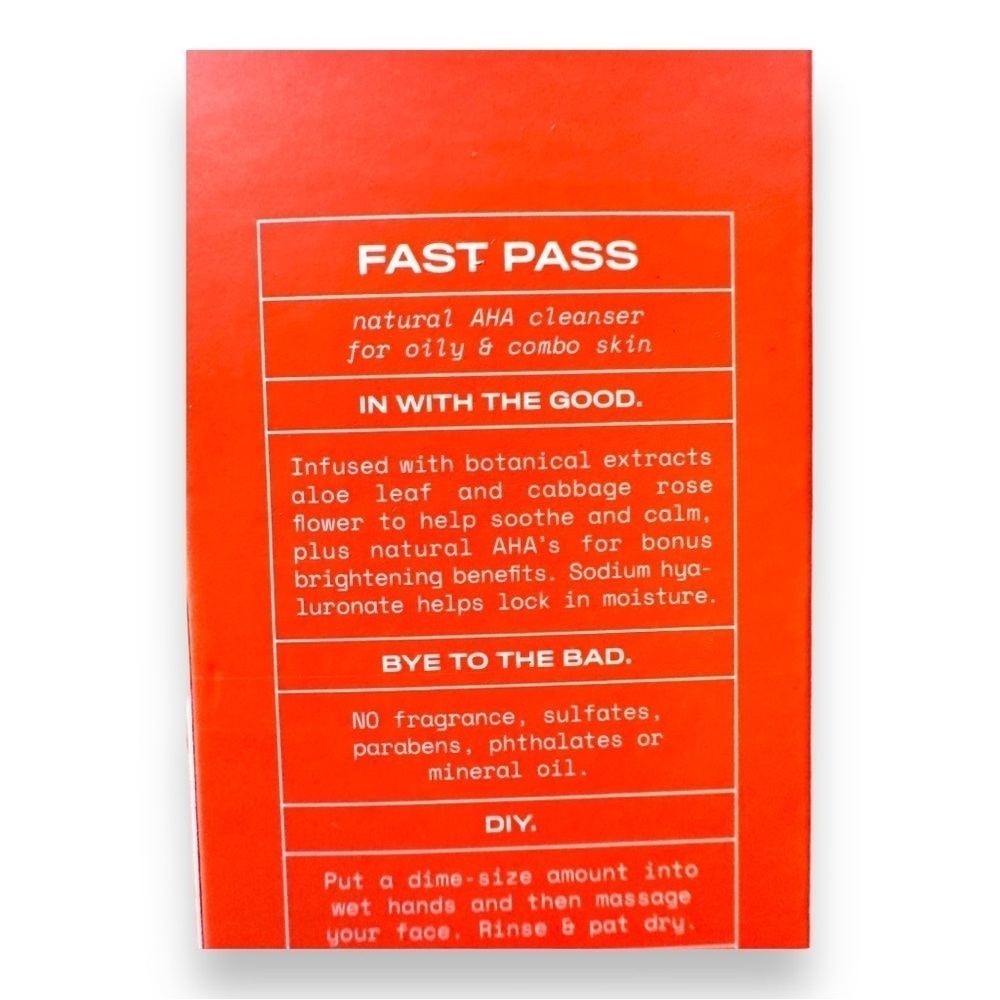 🆕 Addison Rae ITEM Fast Pass Natural AHA Cleanser 100mL - Picture 7 of 8
